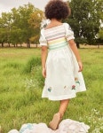 보덴-스모크드 드레스 Floral Smocked Dress G3118IVO | 트렌비 보덴-스모크드 드레스 Floral Smocked Dress G3118IVO | 트렌비... 