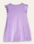 Frill Sleeve Applique Dress G3280LAV | 트렌비 보덴-프릴 슬리브 드레스 Frill Sleeve Applique Dress G3280LAV | 트렌비 | www.trenbe.com