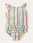 보덴-수영복 멀티 롱슬리브 Long-sleeved Swimsuit - Multi Rainbow G3045-MUL | 트렌비 보덴-수영복 멀티 롱슬리브 Long... 