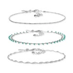 아이앤씨인터내셔널컨셉트-메탈릭 믹스 스톤 목걸이 Metallic Blue-Tone Color Mixed Stone Statement Necklace, 16 + 3 extender... 