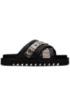 TOGA VIRILIS-블랙 가죽 샌들 Black Leather Sandals 222688M234011 | 트렌비 TOGA VIRILIS-블랙 가죽 샌들 Black Leather Sandals... 