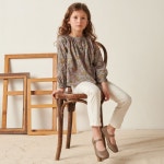 봉쁘앙-baby girl 셔츠 BLUSE ALISIA S02XBLWO0203 000 002 BLANC LAIT /47 | 트렌비 봉쁘앙-baby girl 셔츠 BLUSE ALISIA... 