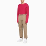 베르사체-그레카 스웨터 Versace Fuchsia La Greca sweater 10059421A04073/L VERSA1PF00 202 | 트렌비 베르사체-그레카... 