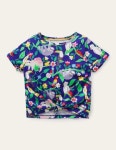 보덴-티셔츠 Tie-front T-shirt G3193BLU | 트렌비 보덴-티셔츠 Tie-front T-shirt G3193BLU | 트렌비 | www.trenbe.com