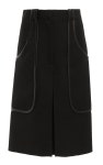 빅토리아베컴-울 미디 스커트 Wool Midi Skirt 898017 black | 트렌비 빅토리아베컴-울 미디 스커트 Wool Midi Skirt 898017 black... 