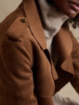 바나나리퍼블릭-스웨이드 자켓 Petra Vegan Suede Jacket (Color Cinnamon Spice) 402945011 | 트렌비 바나나리퍼블릭... 