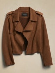 바나나리퍼블릭-스웨이드 자켓 Petra Vegan Suede Jacket (Color Cinnamon Spice) 402945011 | 트렌비 바나나리퍼블릭... 