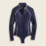 제이크루-Active ribbed long-sleeve one-piece BE806 ALHAMBRA GREEN | 트렌비 제이크루-Active ribbed long-sleeve one-piece BE806... 