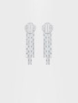 마쥬-드롭 귀걸이 222NCLOVERSTRASS1 Drop earrings MFABI00763 Silver | TRENBE 마쥬-드롭 귀걸이 222NCLOVERSTRASS1 Drop... 