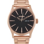 닉손-쿼츠 블랙 다이얼 여성 시계 Sentry SS Quartz Black Dial Ladies Watch A356-1932-00 A356-1932-00 | 트렌비 닉손-쿼츠... 