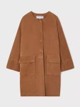 제라르다렐-코트 그레이 Maialen Sheepskin Coat, Grey 109138222... 트렌비 제라르다렐-코트 그레이 Maialen Sheepskin Coat... 