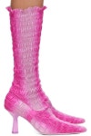 Amy Crookes-핑크 부츠 Pink Lucienne Boots 222971F114003 | 트렌비 Amy Crookes-핑크 부츠 Pink Lucienne Boots 222971F114003... 