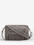 hush-스터드 스웨이드 숄더 가방 Angelina Stud Detail Suede... hush-스터드 스웨이드 숄더 가방 Angelina Stud Detail Suede... 