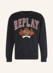 리플레이-그레이 크루 스웨터 블랙 Replay Grey Crew Neck Sweater Black 098 52333703 | 트렌비 리플레이-그레이 크루... 