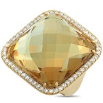Roberto Coin-18k 옐로우 골드 새틴 플라워 펜던트 다이아몬드 18K Yellow Gold Petite Venetian Princess Satin Flower Pendant... 