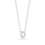 Roberto Coin-18k 옐로우 골드 새틴 플라워 펜던트 다이아몬드 18K Yellow Gold Petite Venetian Princess Satin Flower Pendant... 