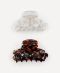 Tort-헤어 세트 투 Joan Hair Claw Clips Set of Two 000772363 | 트렌비 Tort-헤어 세트 투 Joan Hair Claw Clips Set of Two... 