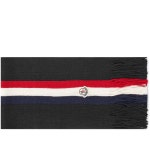 Scarf 3C000-21-A0152-778 Navy | 트렌비 몽클레어-라벨 로고 스카프 Label Logo Scarf 3C000-21-A0152-778 Navy | 트렌비 | www.trenbe.com
