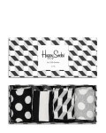 해피삭스-코튼 블렌드 크루넥 삭스 박스 팩 오브 Filled Optic Cotton Blend Crew Socks Gift Box, Pack of 4 4527874 | 트렌비... 