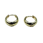 Mason Knight Yager-후프 링 귀걸이 골드 Middle Hinged Hoop... 귀걸이 골드 Middle Hinged Hoop Earring Gold AA226901 | 트렌비... 