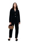 가니-코듀로이 드레이프 블레이저 Corduroy Draped Blazer F7309 Sky Captain | 트렌비 가니-코듀로이 드레이프 블레이저... 
