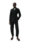 Stripe Belt Blazer F7632 Black | 트렌비 가니-스트라이프 벨트 블레이저 Stripe Belt Blazer F7632 Black | 트렌비 | www.trenbe.com