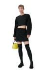 가니-크롭 풀오버 Highneck Cropped Pullover K1819 Lilac Sachet | 트렌비 가니-크롭 풀오버 Highneck Cropped Pullover K1819... 