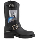 버버리-레오파드 프린트 앵클 부츠 Jermaine Leopard Print Eyelet Detail Ankle Boots 8017293 | 트렌비 버버리-레오파드... 