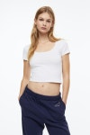 에이치앤엠-독일 Pointelle-Jersey의 H&M 셔츠 - 연회색 | 트렌비 에이치앤엠-독일 Pointelle-Jersey의 H&M 셔츠 - 연회색 | 트렌비... 