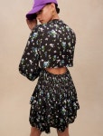 MFPRO02777 K005 | 트렌비 마쥬-드레스 223RADJILLA Gesmoktes... Kleid mit Blumen-Print MFPRO02777 K005 | 트렌비 | www.trenbe.com