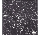 IROS24Q4BCKLLLLL00 black white | TRENBE 이로-스카프 Sikapaint foulard scarf IROS24Q4BCKLLLLL00 black white | TRENBE | www.trenbe.... 