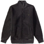Jacket J4545-102 Black | TRENBE 프레드페리-플리스 트랙... Authentic Borg Fleece Track Jacket J4545-102 Black | TRENBE | www.trenbe.com