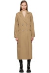 가니-[국내] GANNI 22FW TWILL DOUBLE BREASTED COAT (F7354 554)... COAT (F7354 554) (트윌 더블 브레스트 코트) | 트렌비 | www.trenbe.... 