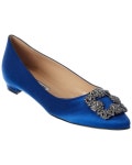 마놀로블라닉-한기시 새틴 플랫 Manolo Blahnik Hangisi Satin... 트렌비 마놀로블라닉-한기시 새틴 플랫 Manolo Blahnik... 