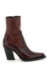 디젤-배색 힐 가죽 d-texanne 부츠 7cm Contrasting Heel Leather D-TEXANNE CH Wester Boots 421751 | TRENBE 디젤-배색 힐... 