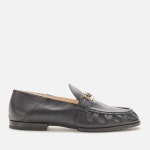 토즈-여성 체인 디테일 가죽 로퍼 블랙 Womens Chain Detail Leather Loafers - Black 13483796 | TRENBE 토즈-여성 체인... 