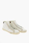 디젤-가죽 스웨이드 스니커즈 디테일 Leather and Suede S-LEROJI Sneakers with Animal Detail 482497 | TRENBE 디젤-가죽... 