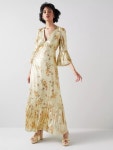 Bennett-로얄 메탈릭 실크 맥시 드레스 멀티 Royal Ascot x LKB Martha Meadow Scene Metallic Silk Maxi Dress, Multi 110338071... 