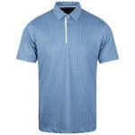 SS23 G1374-31 | TRENBE Galvin Green-폴로 Mark Ventil8+ Polo Ensign Blue/Navy - SS23 G1374-31 | TRENBE | www.trenbe.com