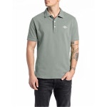 리플레이-코튼 폴로 Replay Cotton Polo Sn00 328409 Aluminium 092 | TRENBE 리플레이-코튼 폴로 Replay Cotton Polo Sn00 328409... 