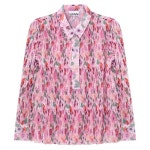 가니-플로랄 레이스 집업 업 셔츠 Floral Lace Zip Up Shirt 0400018866104 | TRENBE 가니-플로랄 레이스 집업 업 셔츠 Floral... 
