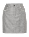 가니-21 S/S 가니 시어서커 체크 미니 스커트 F5665 M0200488802 | TRENBE 가니-21 S/S 가니 시어서커 체크 미니 스커트 F5665... 