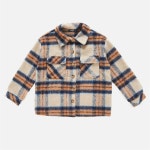 미스가이디드-쁘띠 오버사이즈 버튼 데님 자켓 블루 Petite Oversized Button Through Denim Jacket Blue 61625018 | TRENBE... 