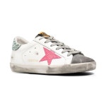 골든구스-여성 슈퍼스타 클래식 스니커즈 화이트/아쿠아마린탭 GWF00101 F000104 80152 57102 | 트렌비