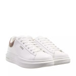 게스-화이트 브라운 로우 스니커즈 Guess Vibo White Brown Ocra Low-Top Sneaker A0220908 | TRENBE 게스-화이트 브라운 로우... 