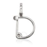 Z-H2449 | TRENBE 버버리-라이트 골드 참 목걸이 Light Gold... Alphabet F Charm Gold-Plated Necklace Z-H2449 | TRENBE | www.trenbe.com