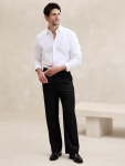 바나나리퍼블릭-클래식 새틴 수트 바지 Modern Classic Satin Suit Trouser (Color Navy) 531844011 | TRENBE 바나나리퍼블릭... 