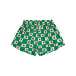 Bobo Choses - KIDS-24SS 키즈 토마토 프린팅 올 오버 러프 숏팬츠 그린 124AC063 110 62972 | 트렌비