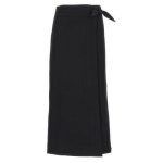 가니(Ganni) | 24SS 가니 로고 아플리케 데님 스커트 J1375 | 트렌비
