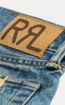 더블알엘(RRL) | 하이 슬림 진 워시 High Slim Jean Brannon Repaired Wash 192102 | 트렌비